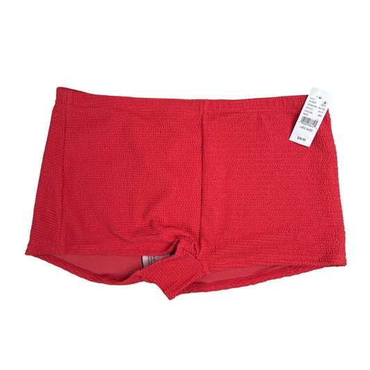 Pacsun Swim Eco Large NWT Red Swimming Bottom