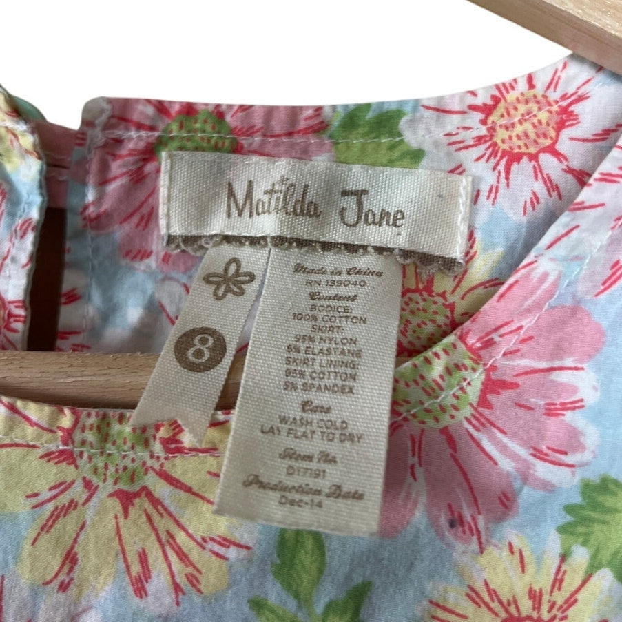 Matilda Jane Hello Lovely Sweet Smiles Dress Tween Size 8