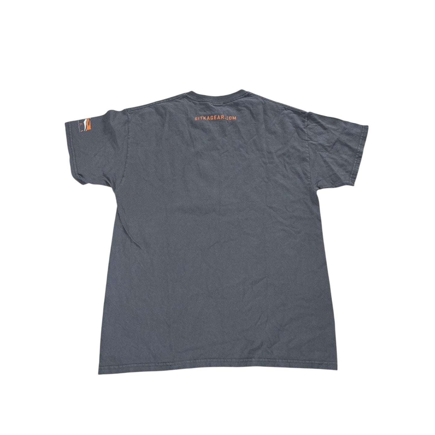 Gildan Sitka Gear Shirt Mens Large Gray The Mountain Is My Treadmill Graphic Tee