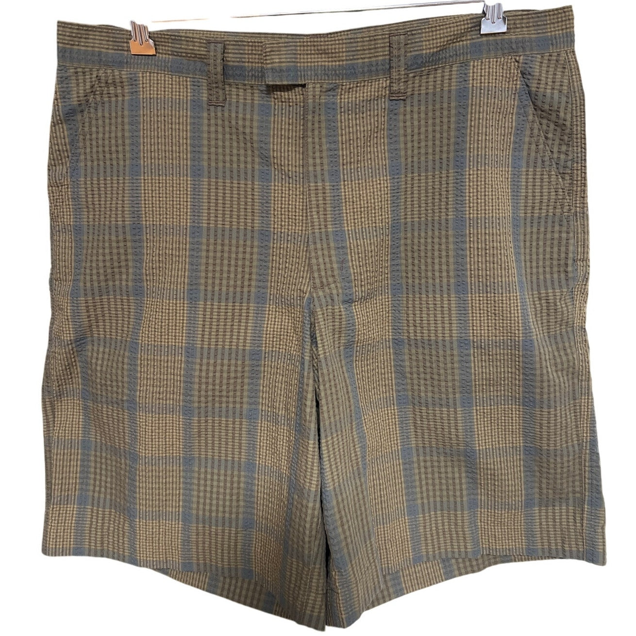 Patagonia Organic Cotton 36 Men's Plaid Shorts Pockets