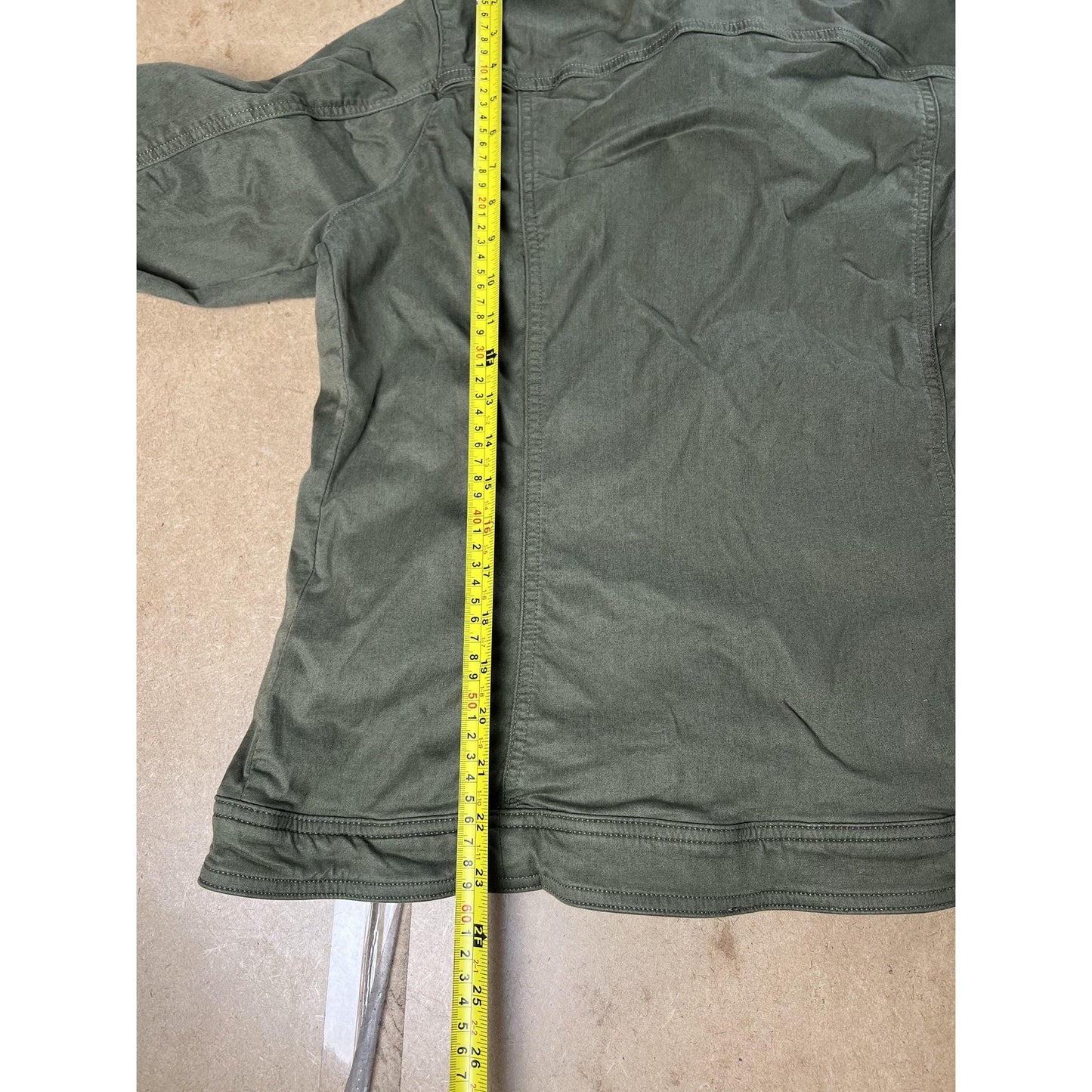 Kuhl Jacket Unisex L Green Military Collared Pockets Twill Short Casual
