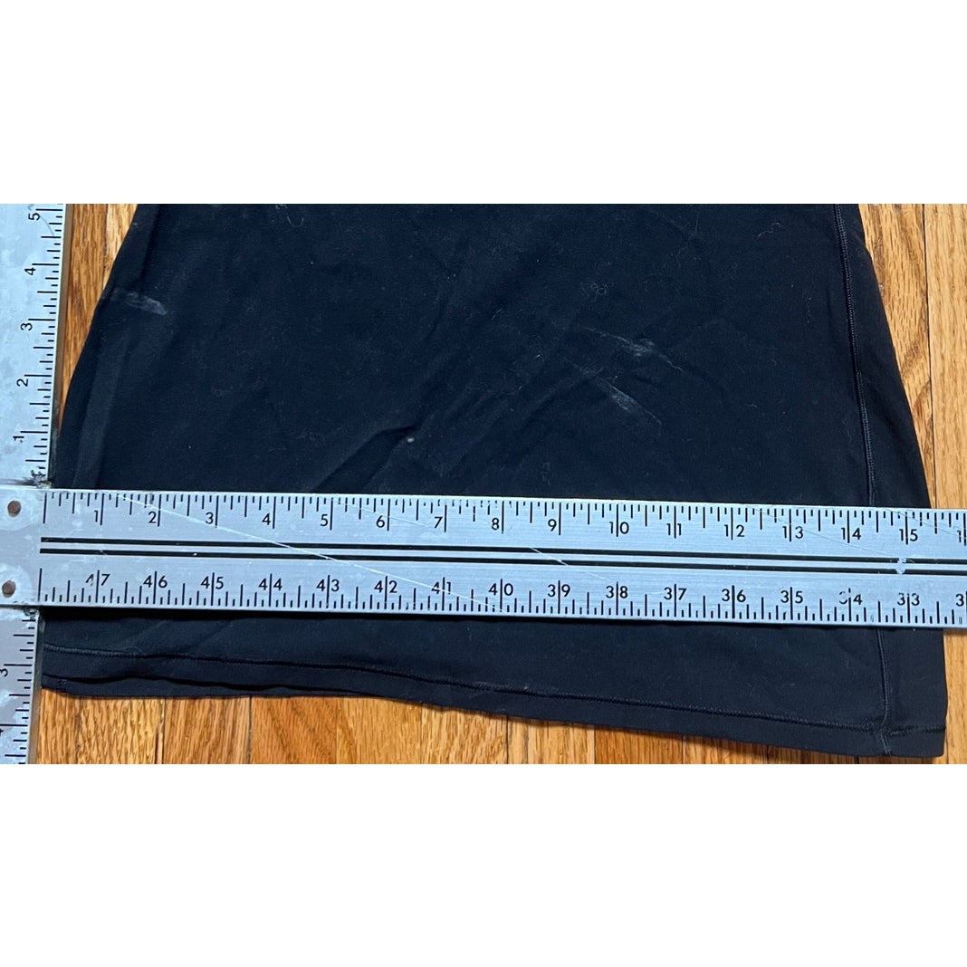 Lululemon Stain Black Tank Top *Dimension In Pictures*