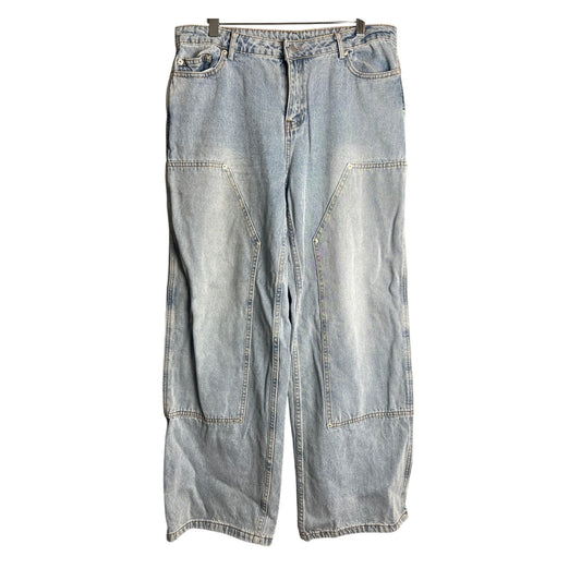 Le Lis Collection Large 100% Cotton Double Knee Jeans