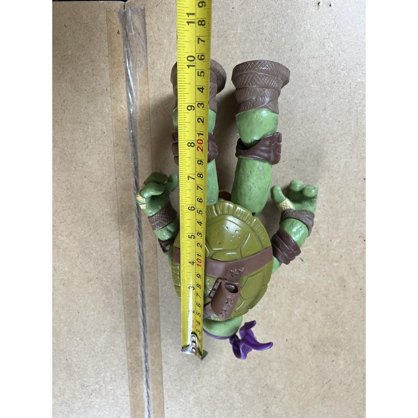 Teenage Mutant Ninja Turtles Donatello Figure Green 11in Made In China