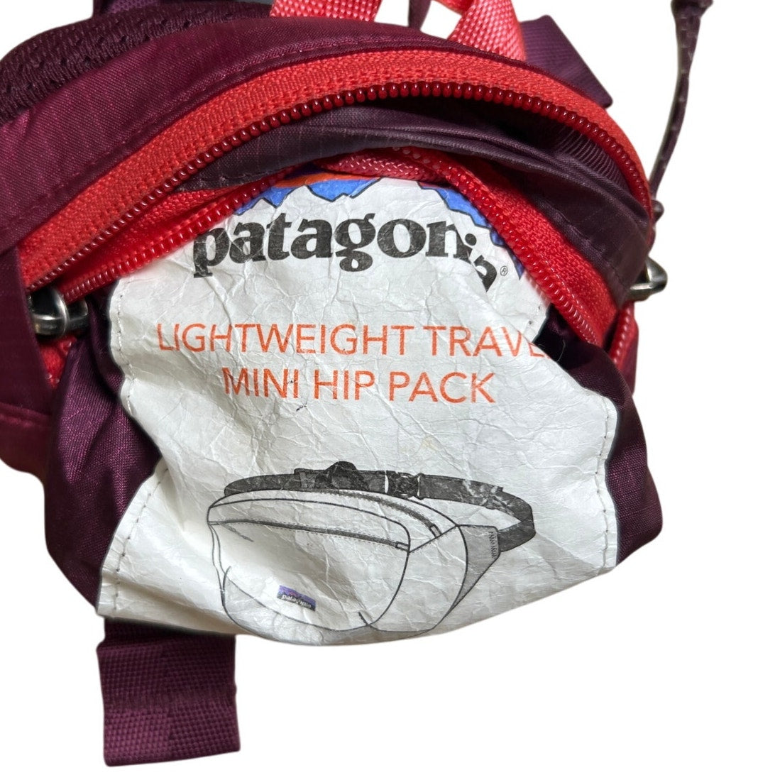 Patagonia Lightweight  Mini Hip Pack Fanny 1L Patchwork Peppergrass