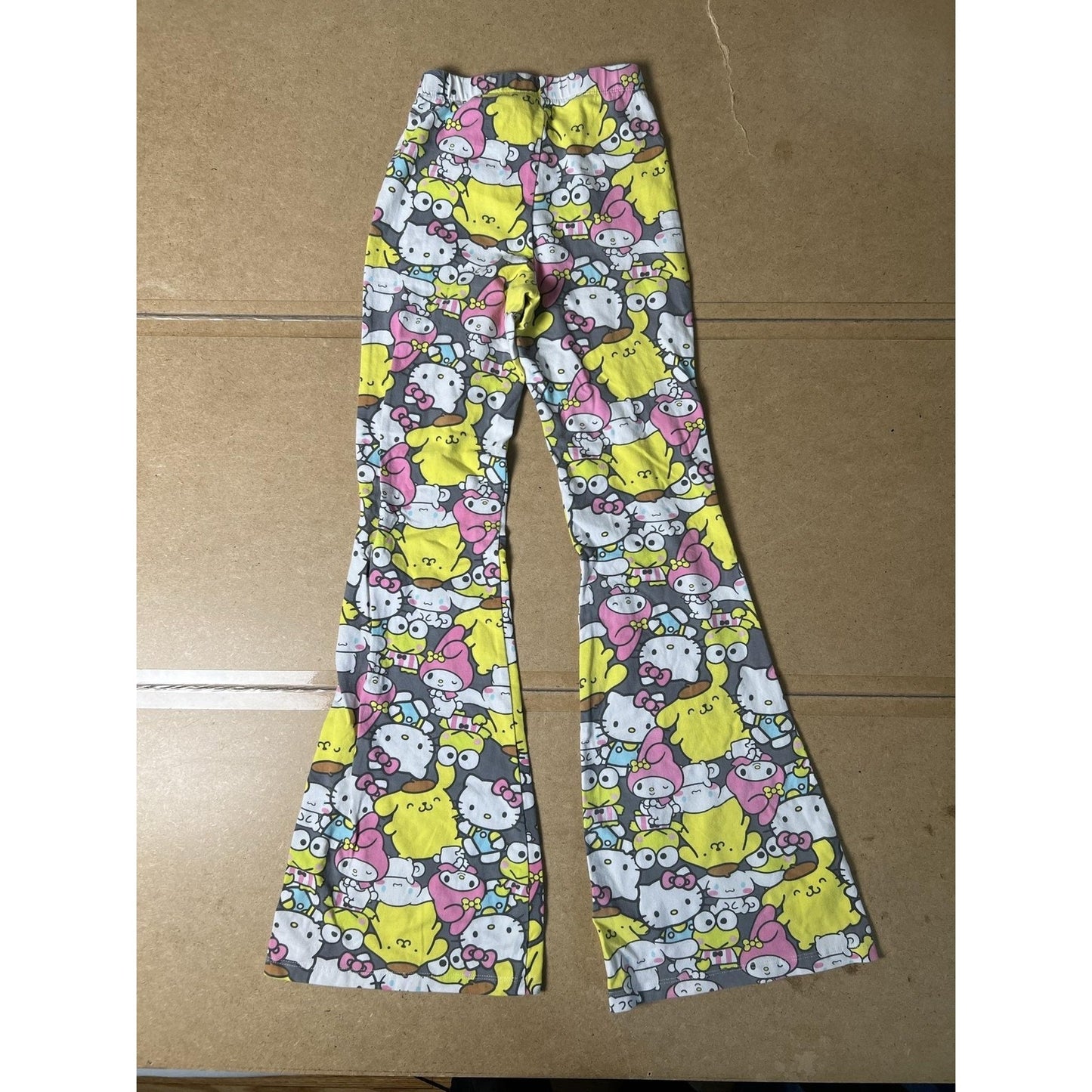 Sanrio Leggings Womens XS Multicolor Ankle Hello Kitty Friends Cotton Spandex