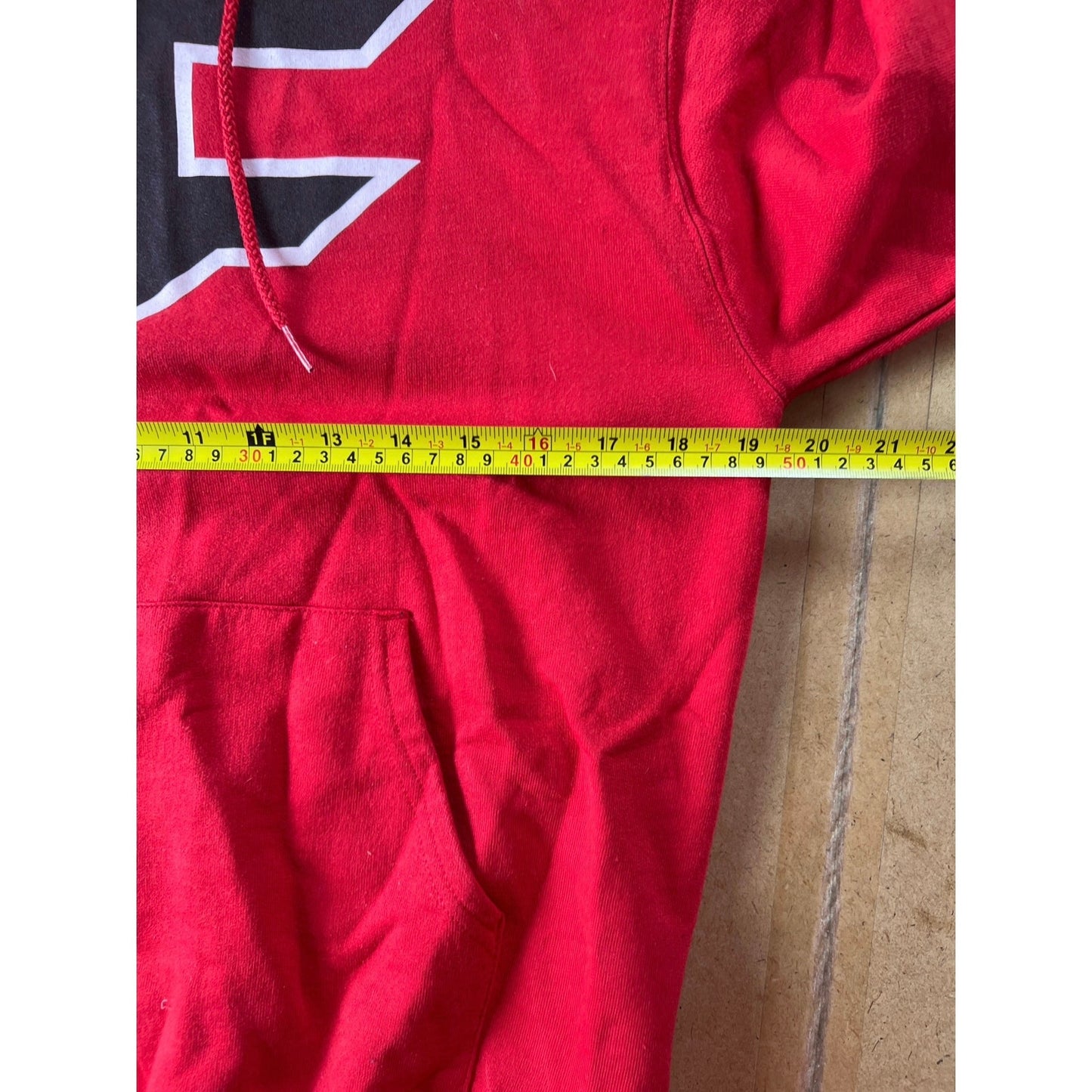 FaZe Clan Hoodie Mens S Red Pullover Fleece Drawstring Kangaroo Pocket Logo