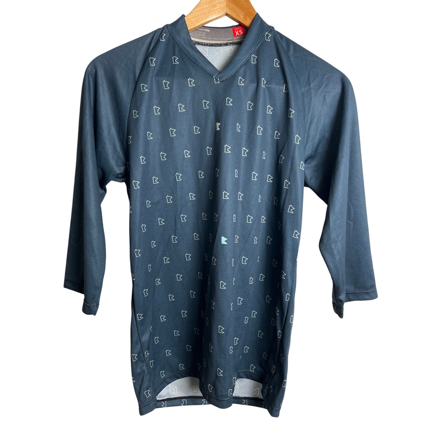 Podiumwear Men's XS Blue Cycling Jersey