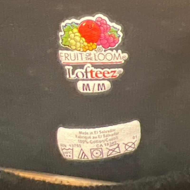 2001 Buttout Anti Tobacco Smoking Graphic T-shirt Medium