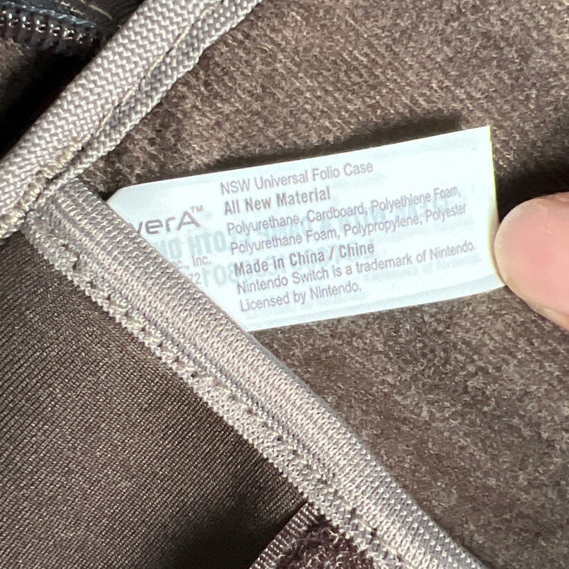 Nintendo DS Vera PowerA Folio Case Switch Or Lite