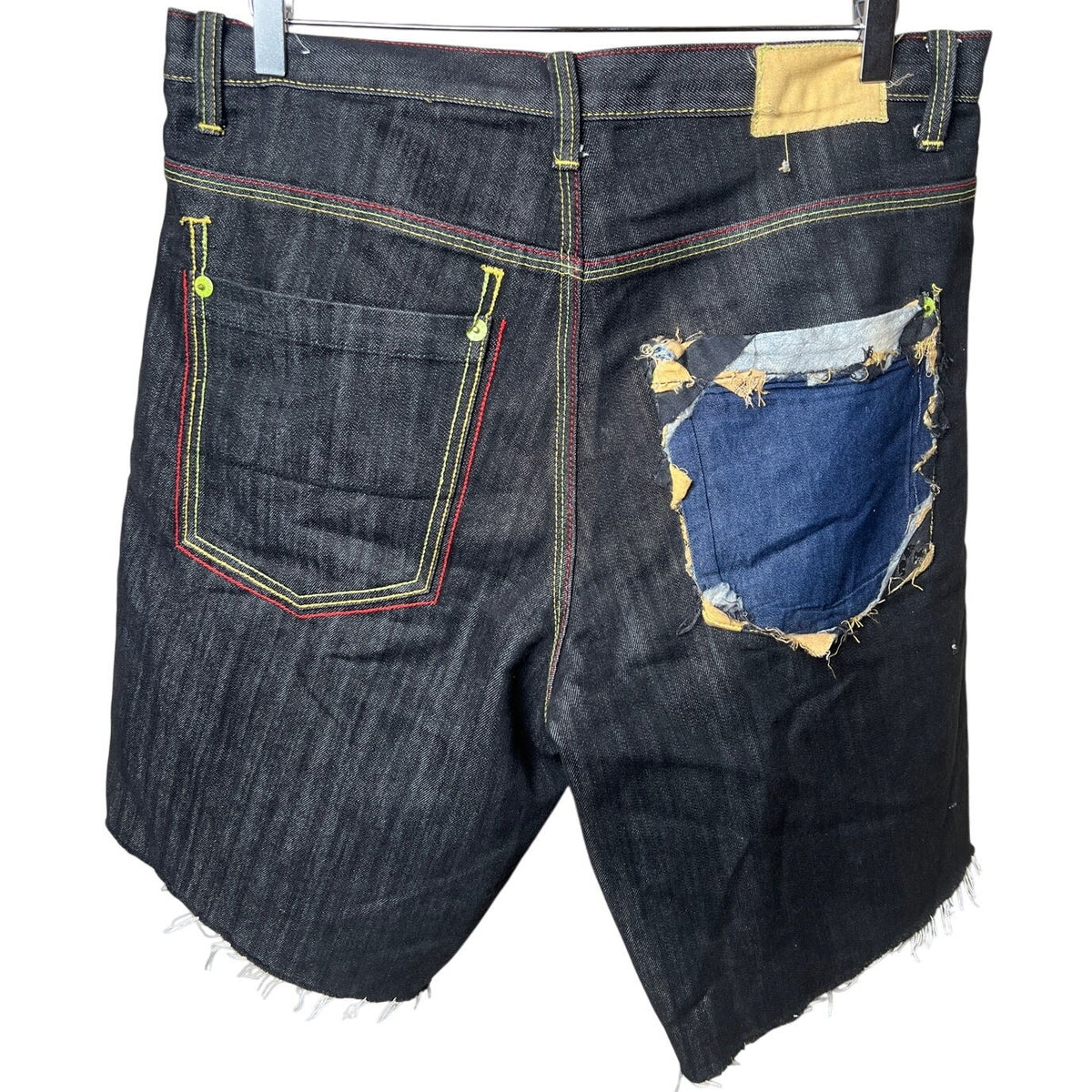 Royal Blue Y2K Baggy Cut Jorts Shorts Size 36 Denim