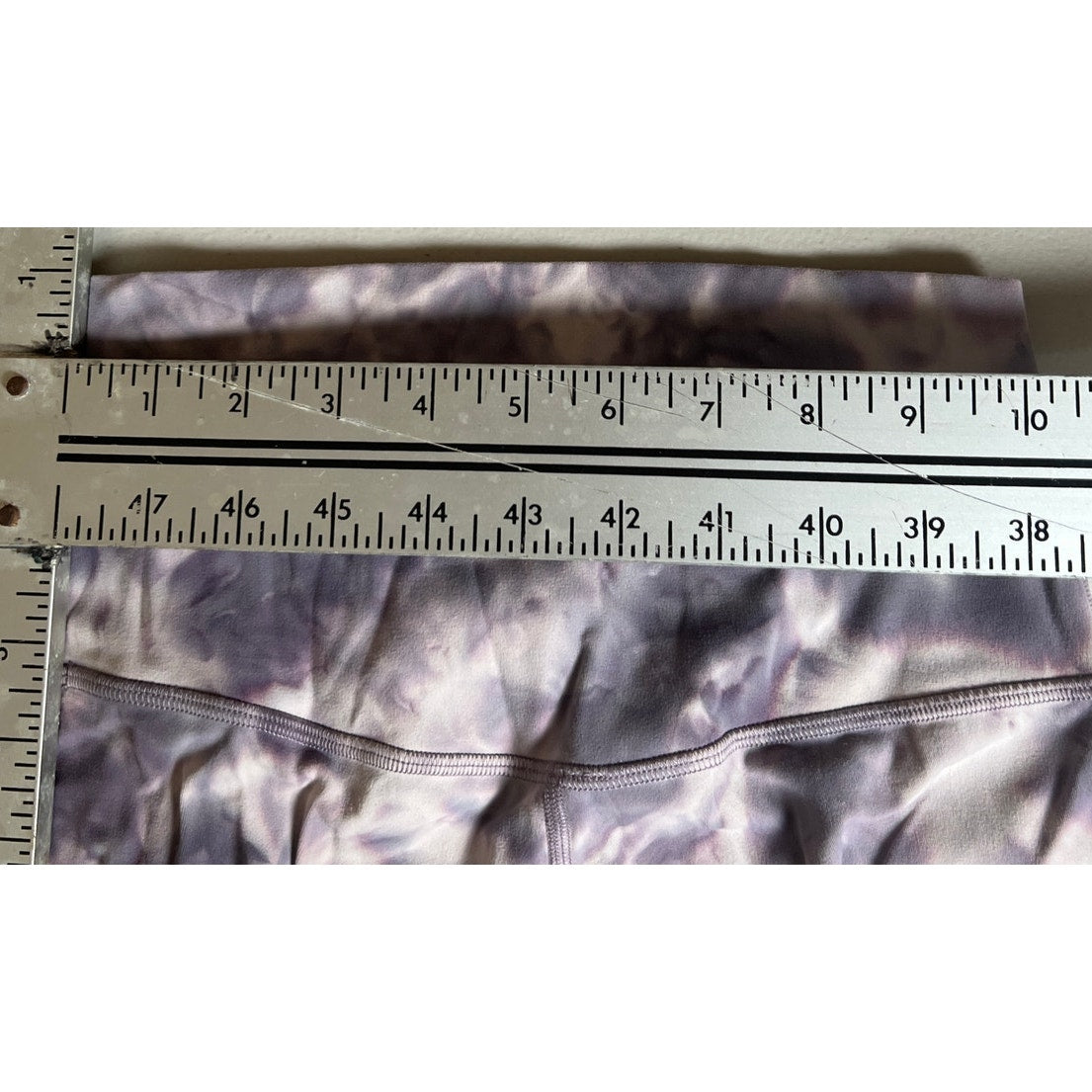 Lululemon Align High Rise Leggings Waist Purple Marble *Dimensions in Pictures*