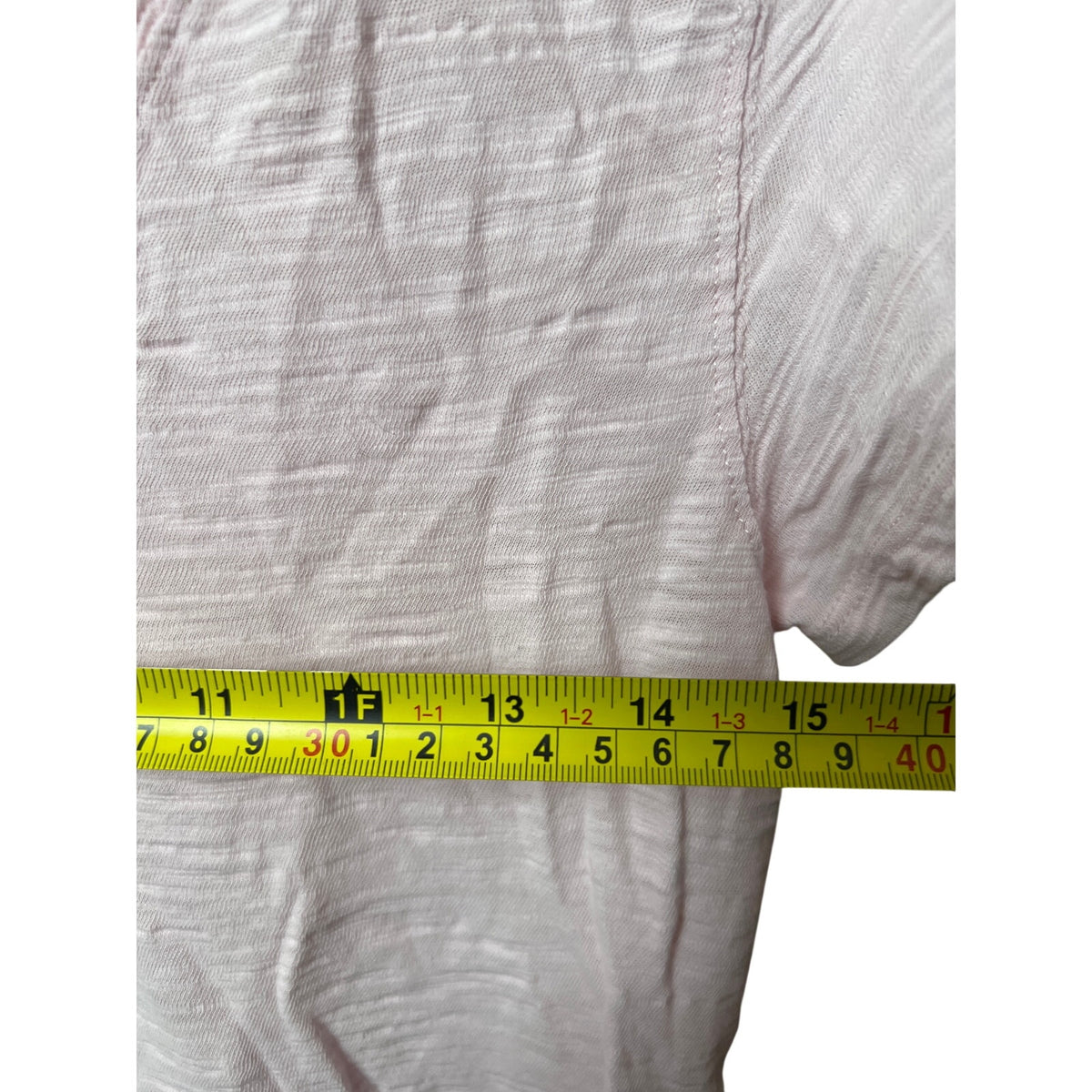 Lilla P Small S Pink Women's Top V-Neck Cotton