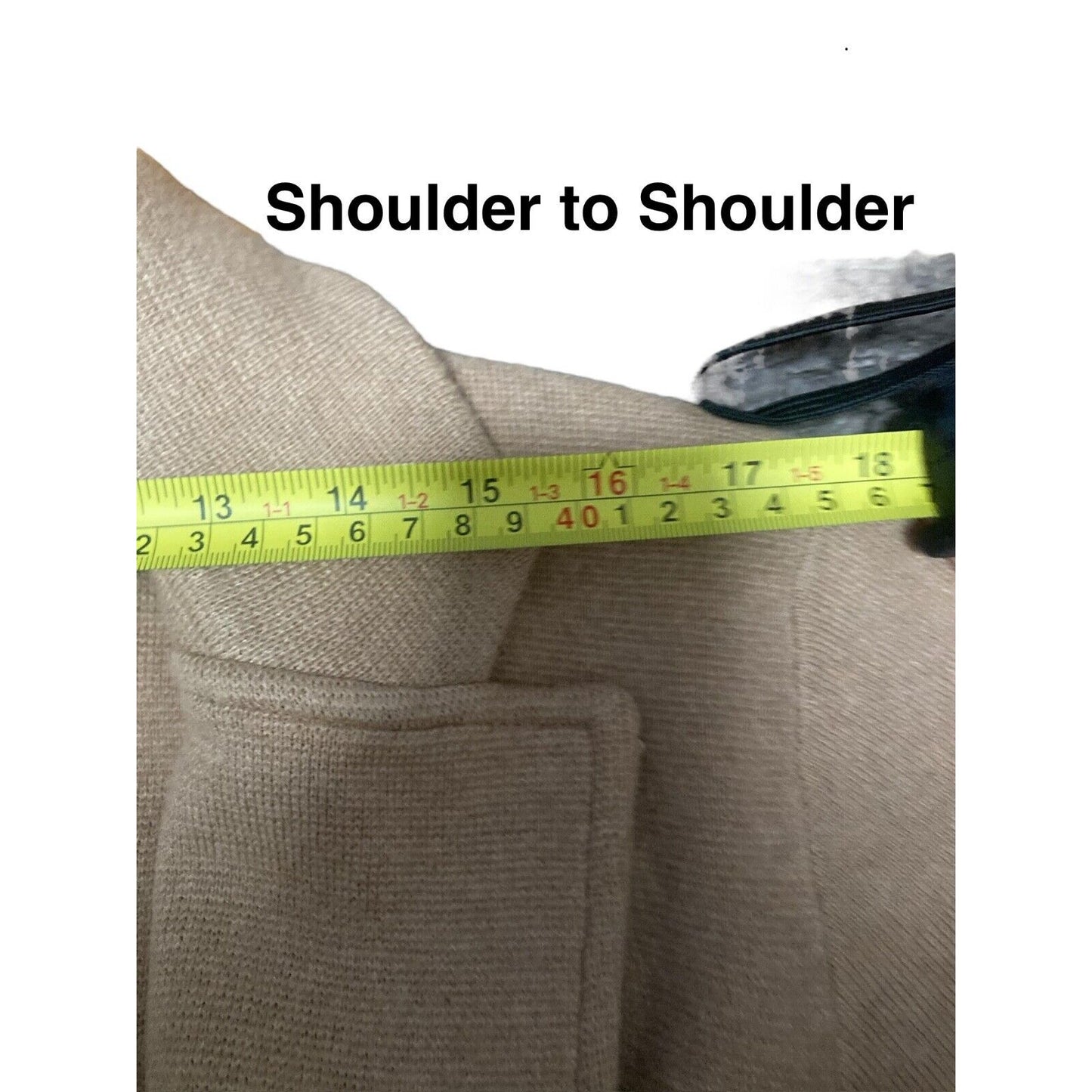 J.Crew 365 Women M Juliette Collarless Wool Blend Open Sweater Blazer Cardigan