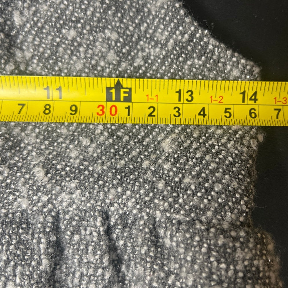 Anna Sue Size 1 for Target Tweed Wool Blend Jagged Sequin Jumper Dress