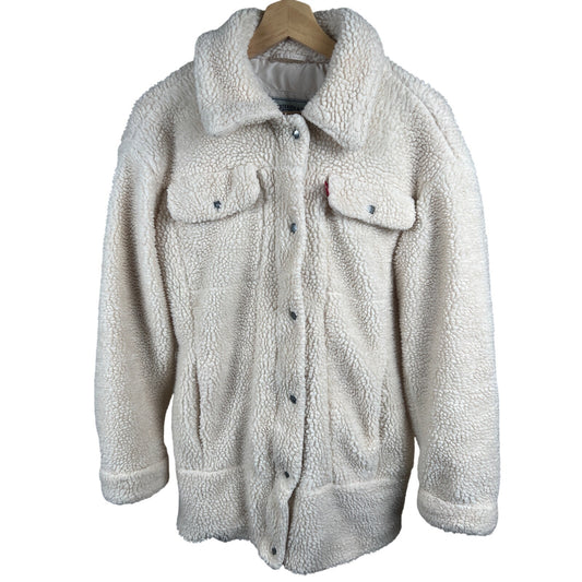 Levi's Strauss & Co Small Women's Faux Shearling Sherpa Oversize