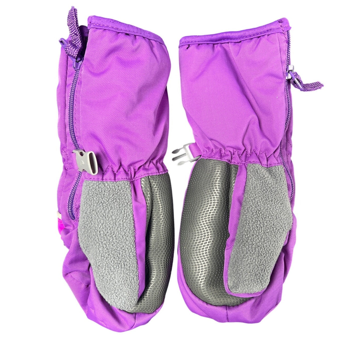Head Purple with Pink Dupont Sonora Kids Snow Mittens Size Small