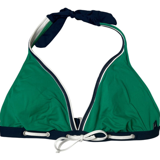 Nautica Women's Halter Tie Front Lightly Lined Bikini‎ Swim Top Size 8