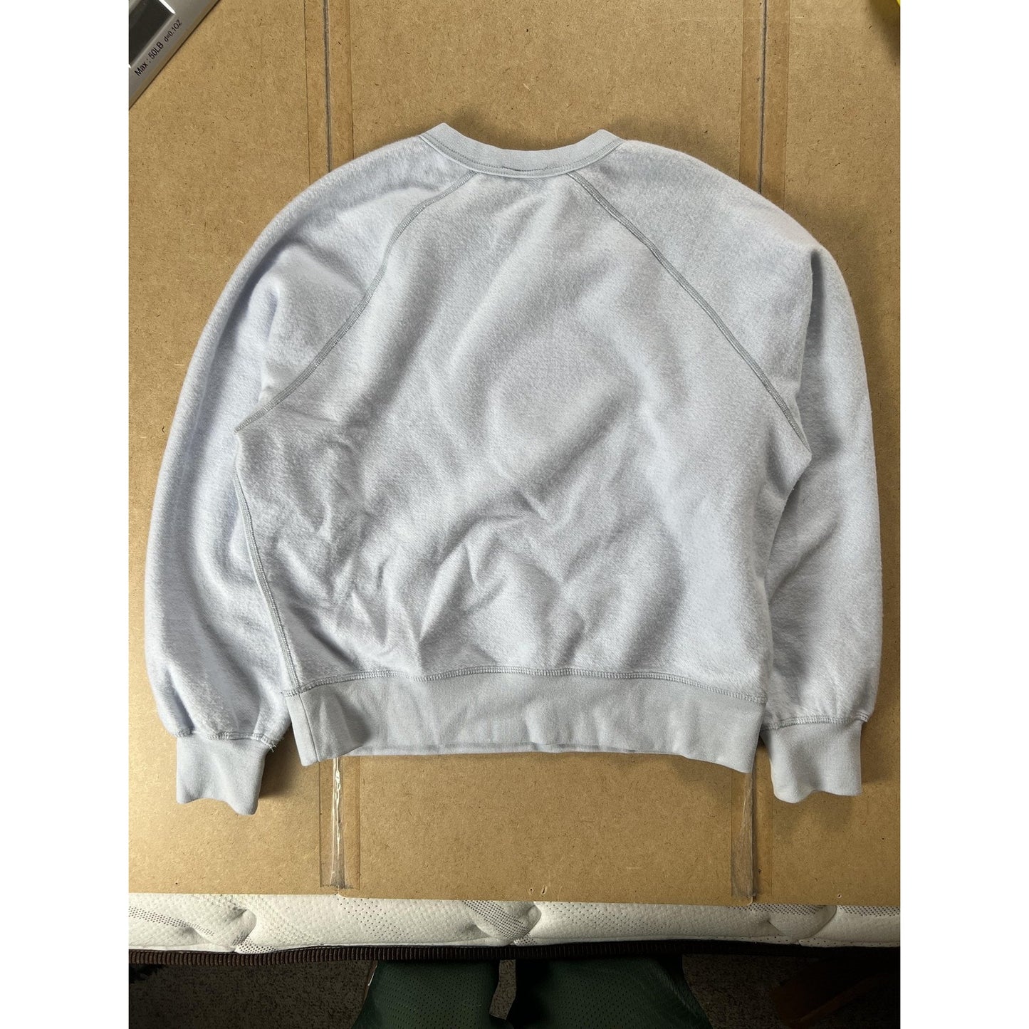 Marine Layer Sweater Womens S Gray Pullover Crew Neck Lightweight Raglan