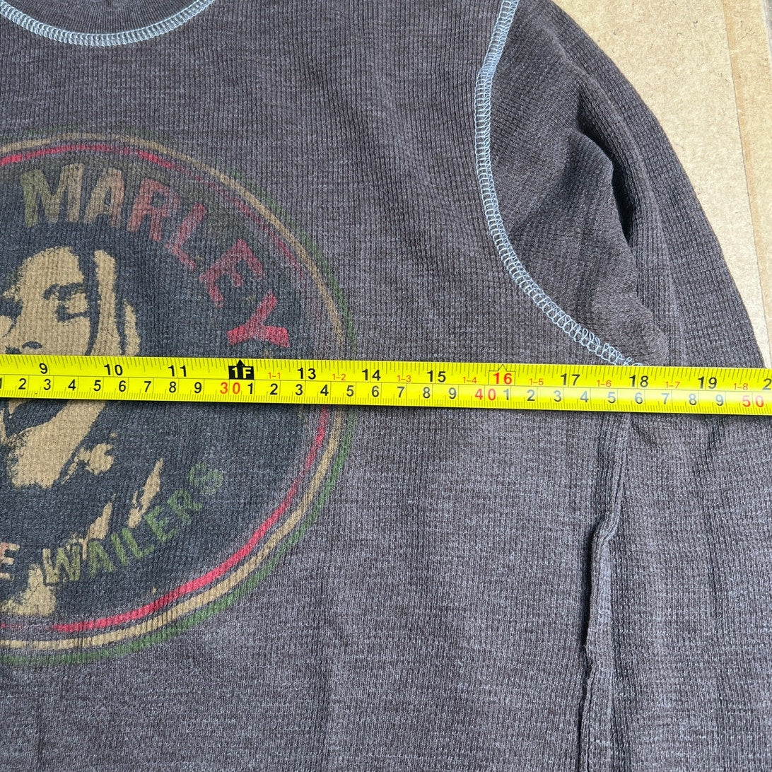 Vintage Bob Marley And The Wailers Brown Long Sleeve Size M