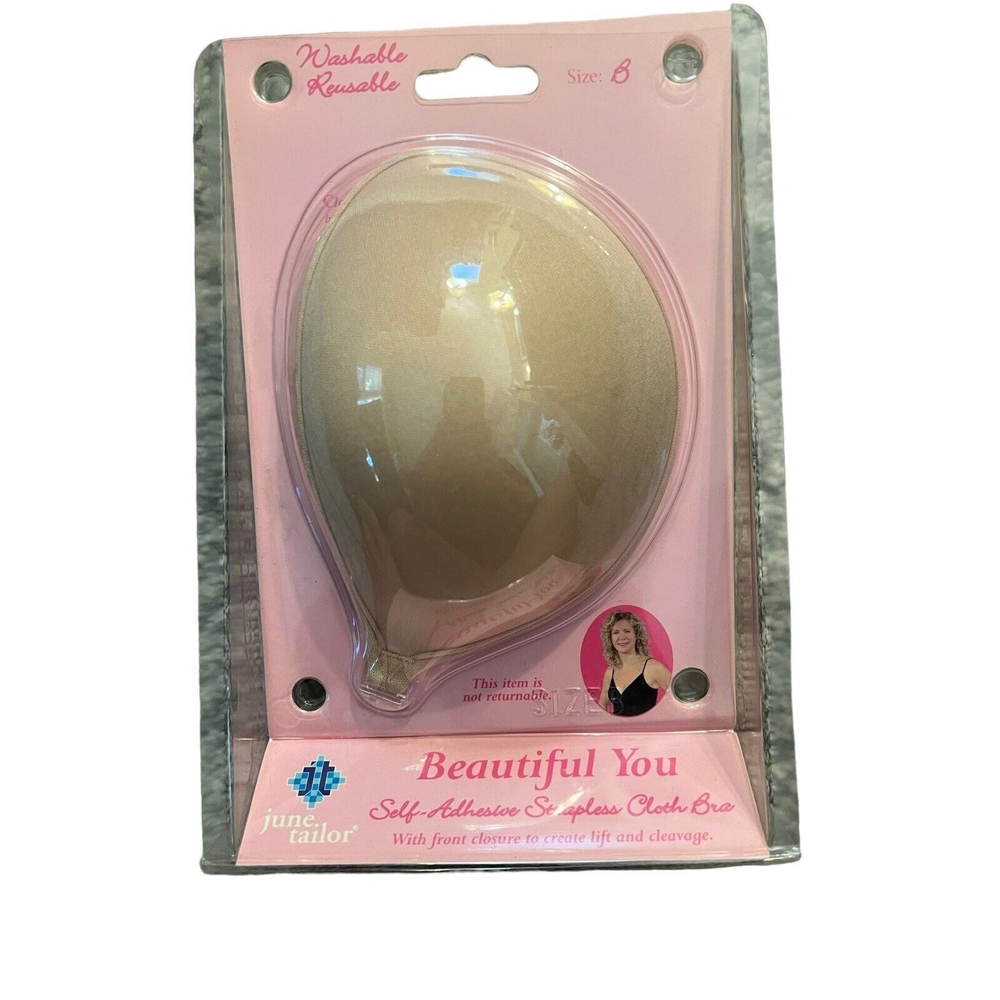June Tailor B cup beautiful you adhesive bra new in package NWT