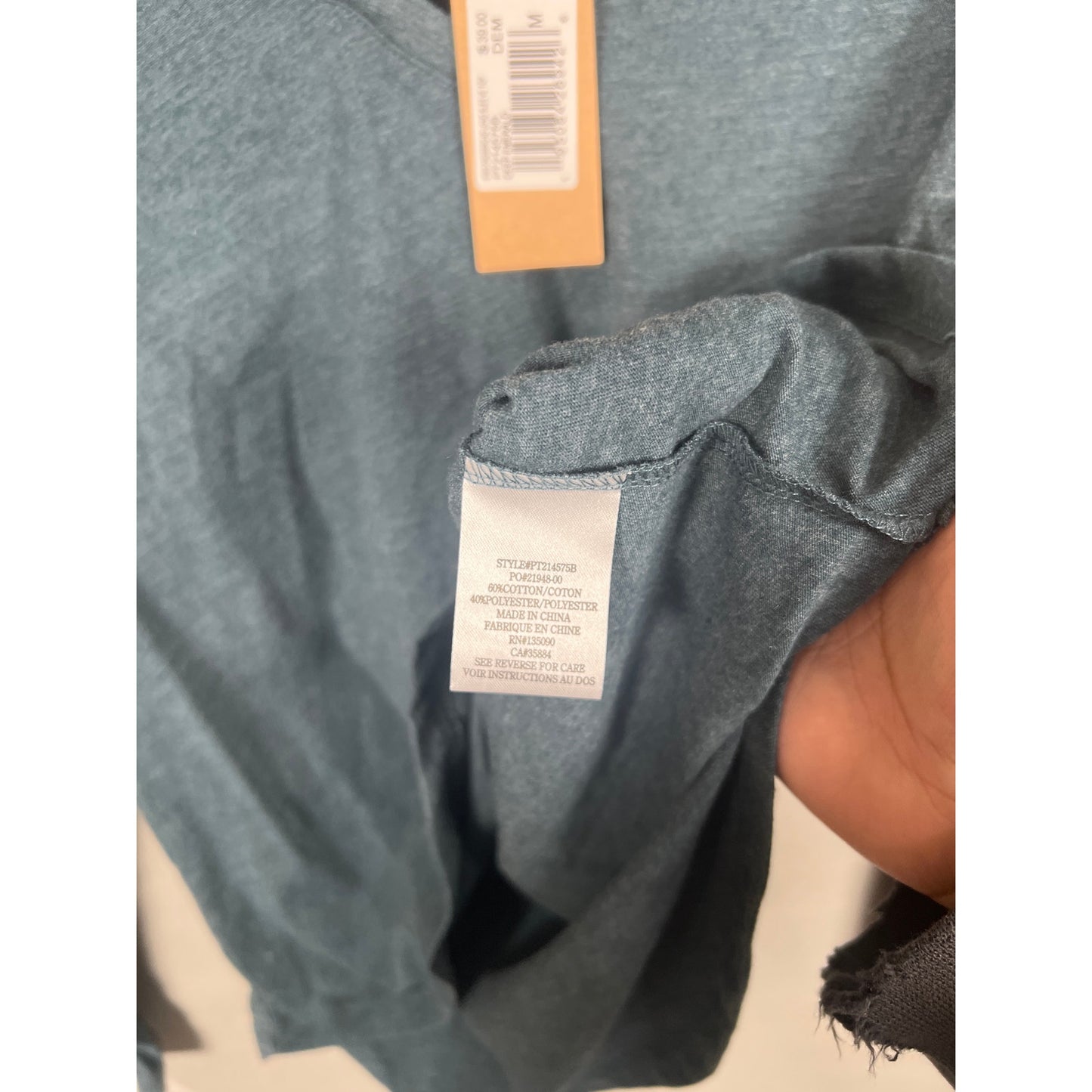 White Crow Buckle NWT Deep Emerald Size Medium Women's Long Sleeve