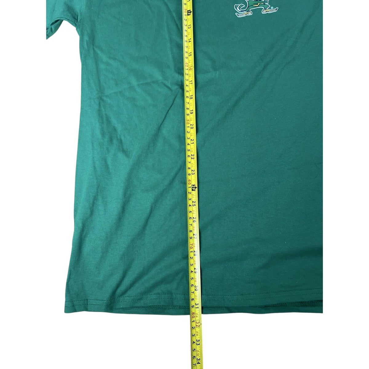 NWT Fanatics Mens 2XL Green Notre Dame Crew Neck t-shirt