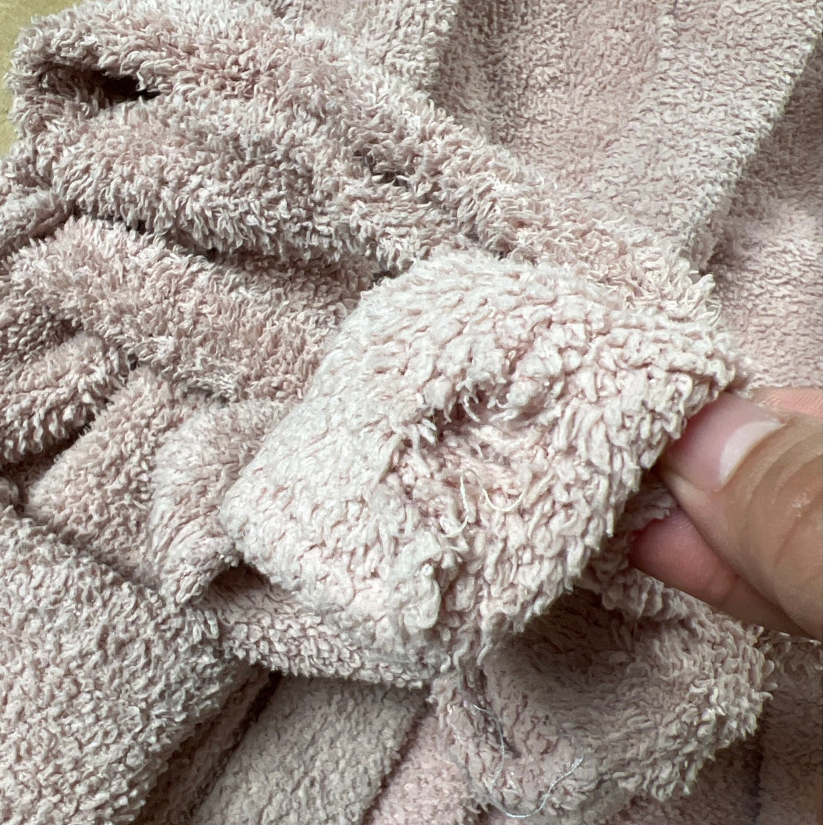 Barefoot Dream Unisex Pastel Pink Robe Size 2