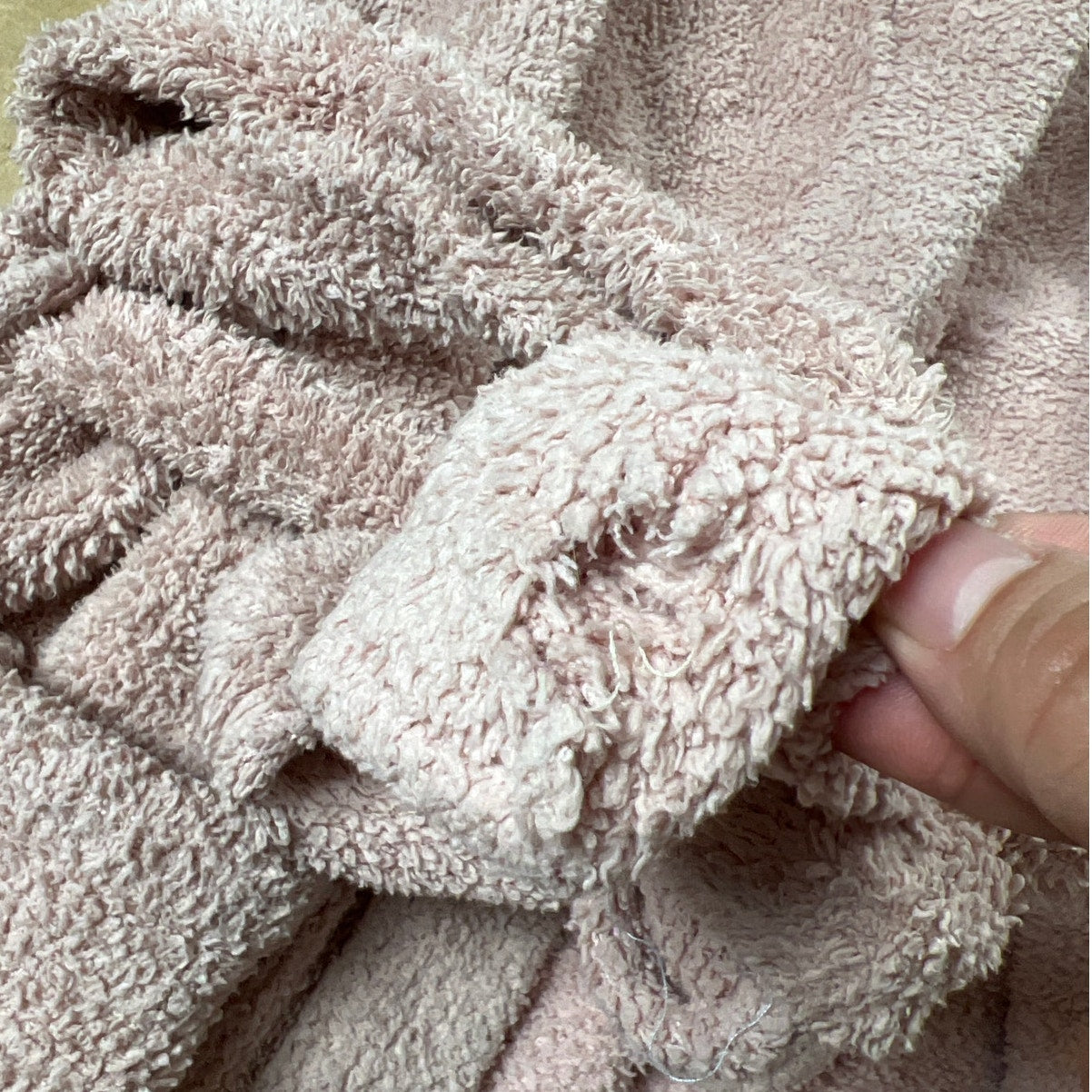 Barefoot Dream Unisex Pastel Pink Robe Size 2