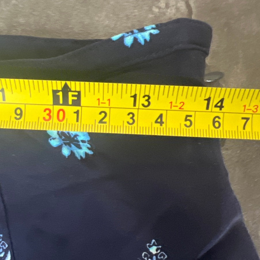 Y2K The Limited NWT Blue Floral Long Skirt Size 8