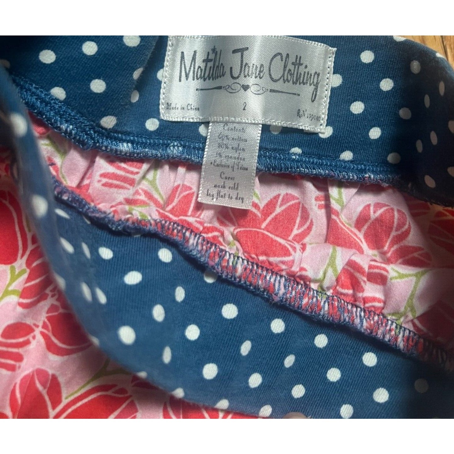 Matilda Jane Clothing Multi Color Skirt Size 2 Kids
