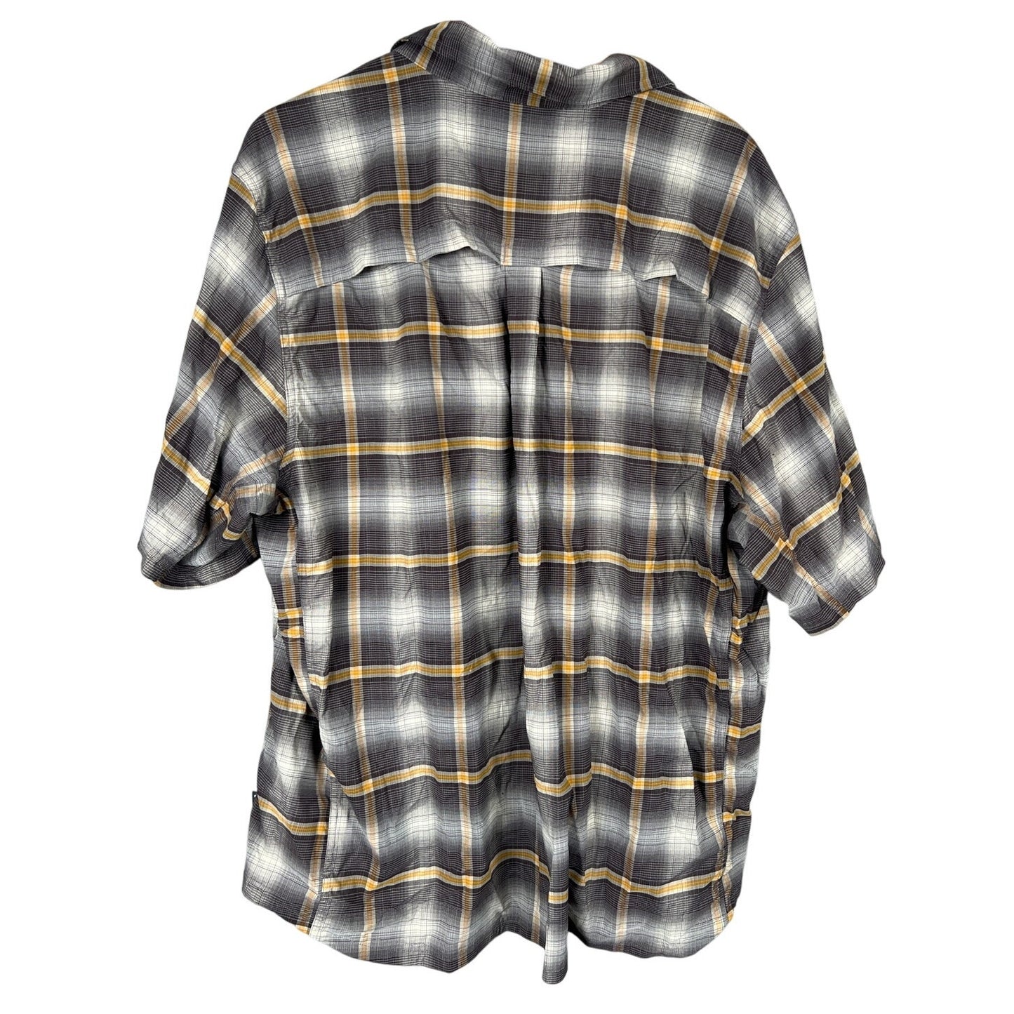REI CO Op Size XL Plaid Button Down Men's Short Sleeve