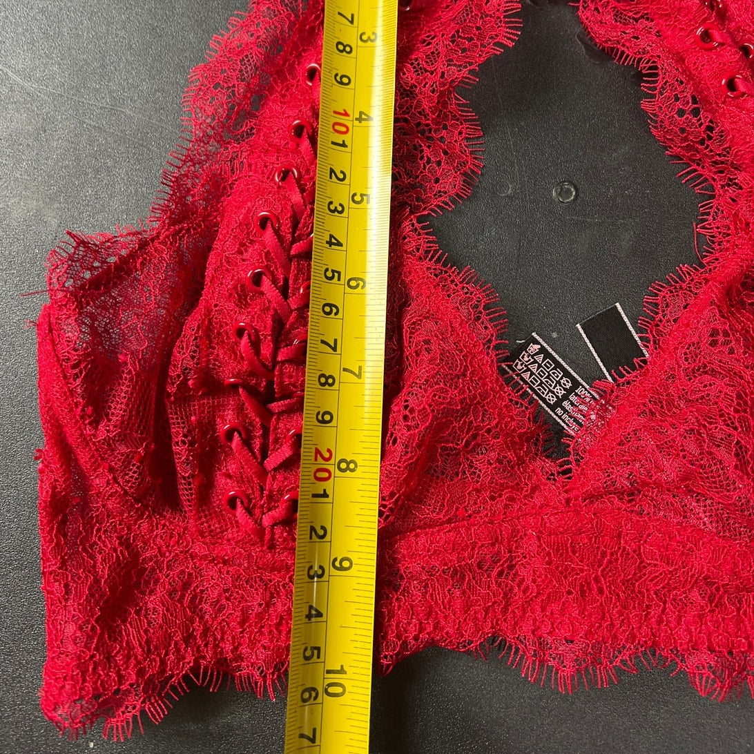 Victoria Secret Very Sexy Underwire Unlined Halter Bralette Bra Small