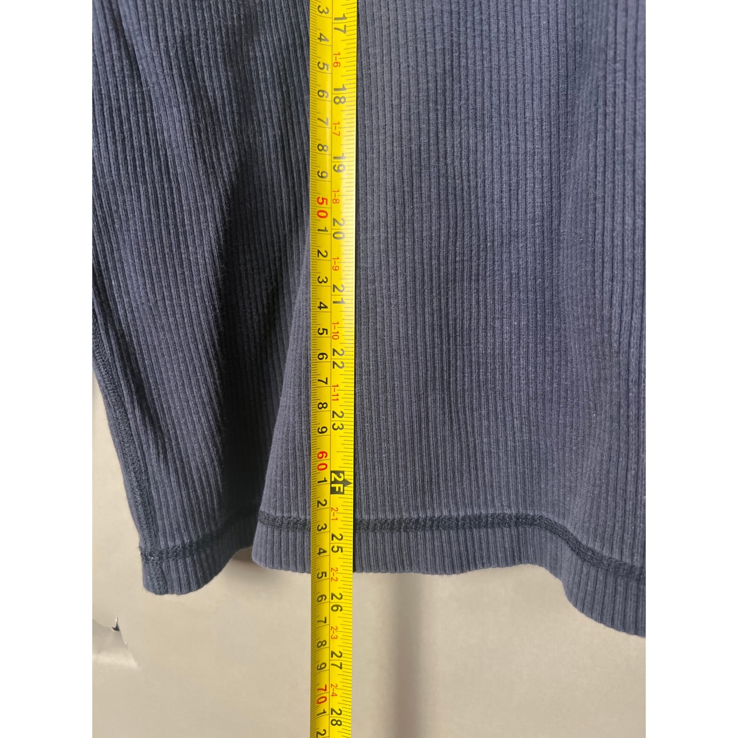 Abercrombie & Fitch Size XL Navy Thermal Long Sleeve 100% Cotton