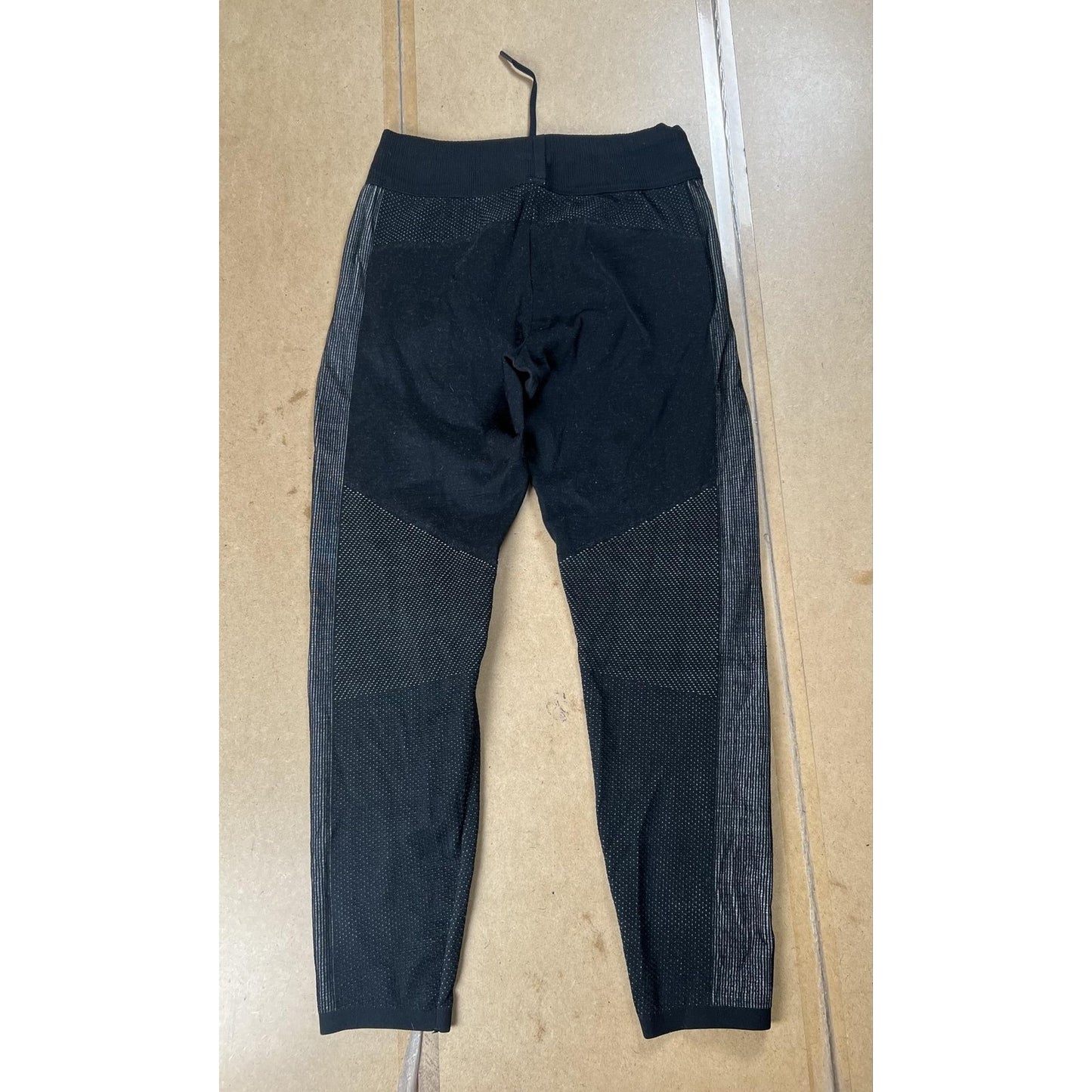 SmartWool Pants Womens M Black Jogger Knit Wool Polyamide Spandex Pockets