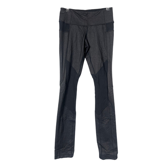 Lululemon Size 6 Women's Black Dark Gray Leggings