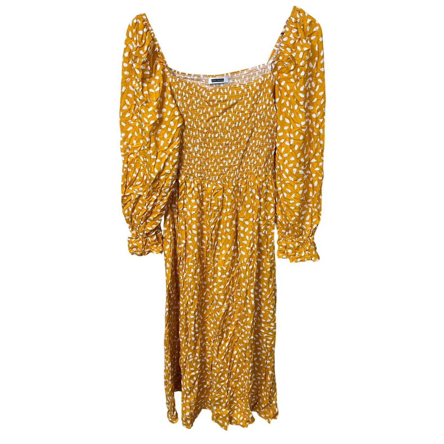 Royal Reese Women's Top 100% Polyester Pola Dot Dress *Dimensions In Pictures*