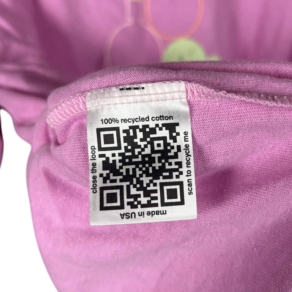 Chanel Fragrance Everywhere Pink Long Sleeve Women Shirt Size Medium