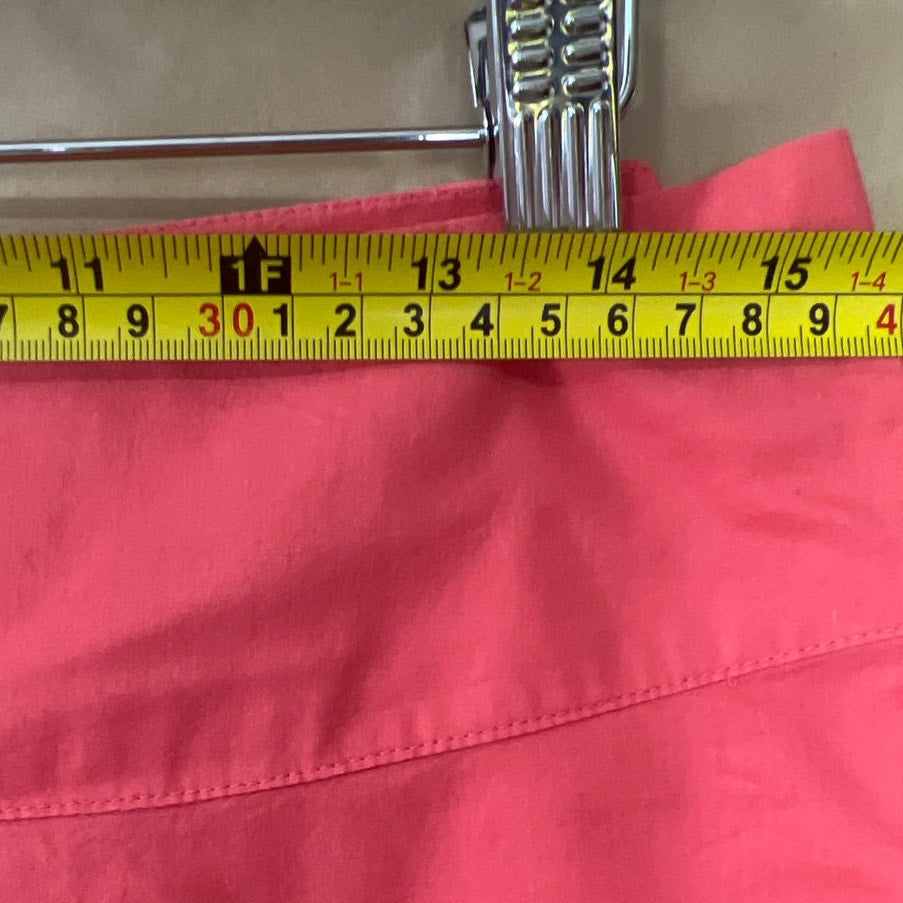 Prana Women's Embroidered Cotton Skirt Color Pink Size 8