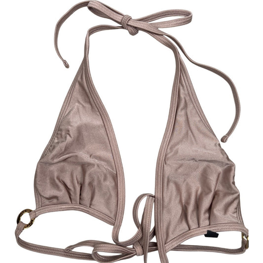 Victoria Secret Triangle Pink Swim Top Medium *Minor Cuts*