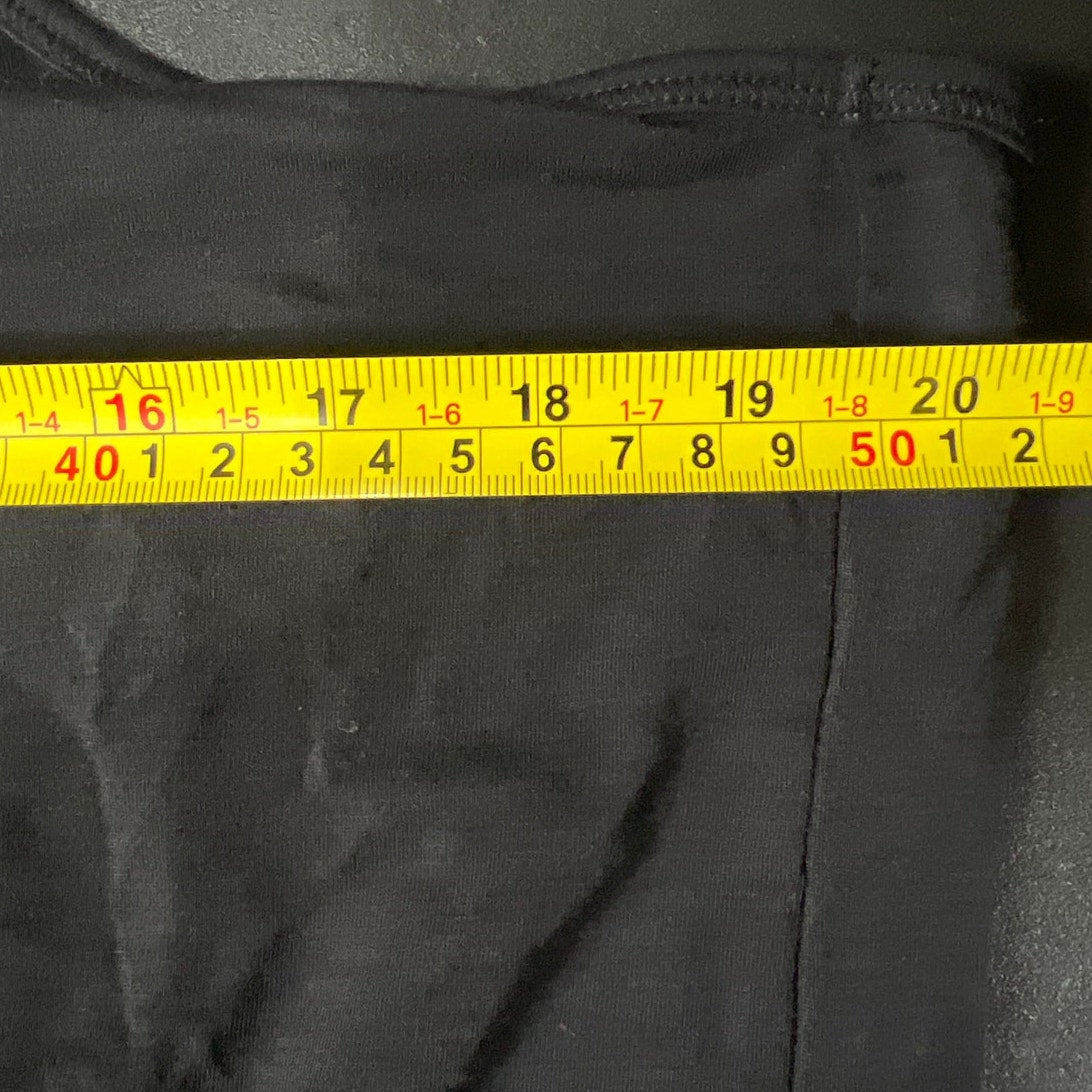 Athleta Women Tank Top Size Large Ribbed Draped Scoop Neck