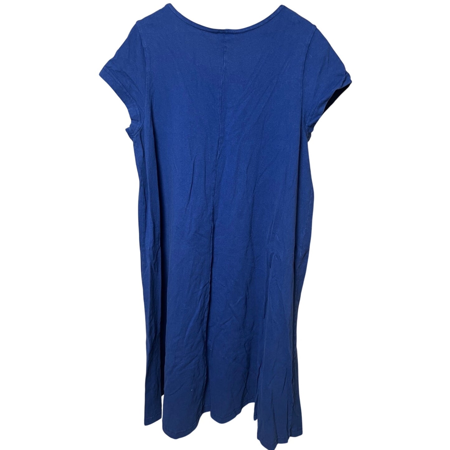 Paacificotton Blue Long Women Dress *Dimensions In Picture