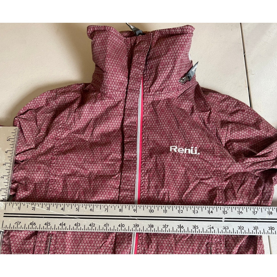 Renu With Purpose Women Burgundy Red Skii Jacket SIze Medium