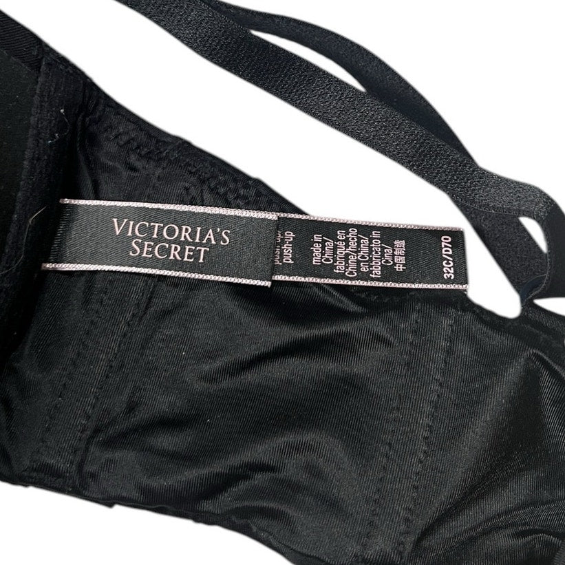 Victoria's Secret Very Sexy Black Push-UP Bra Size 32C