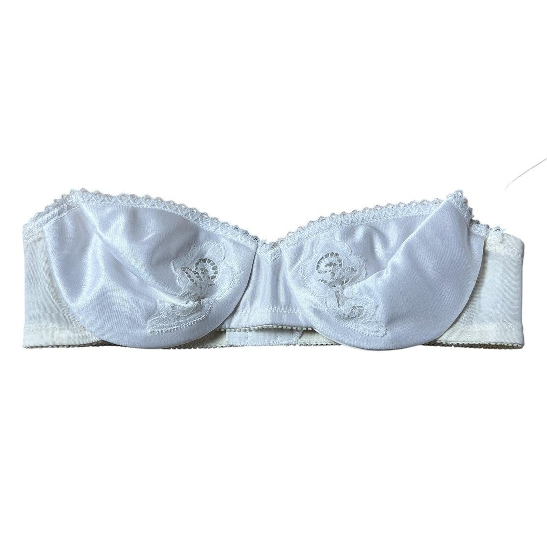 Bestform Bra Womens 34A White Balconette Strapless Lightly Lined Underwired