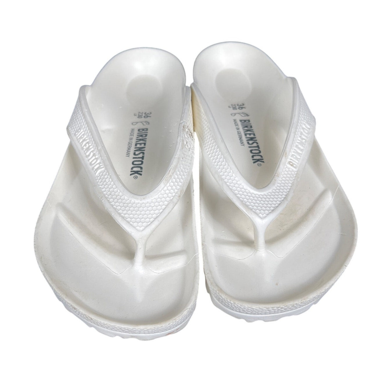 Birkenstock Honolulu Eva White Sandals Women 5-5.5