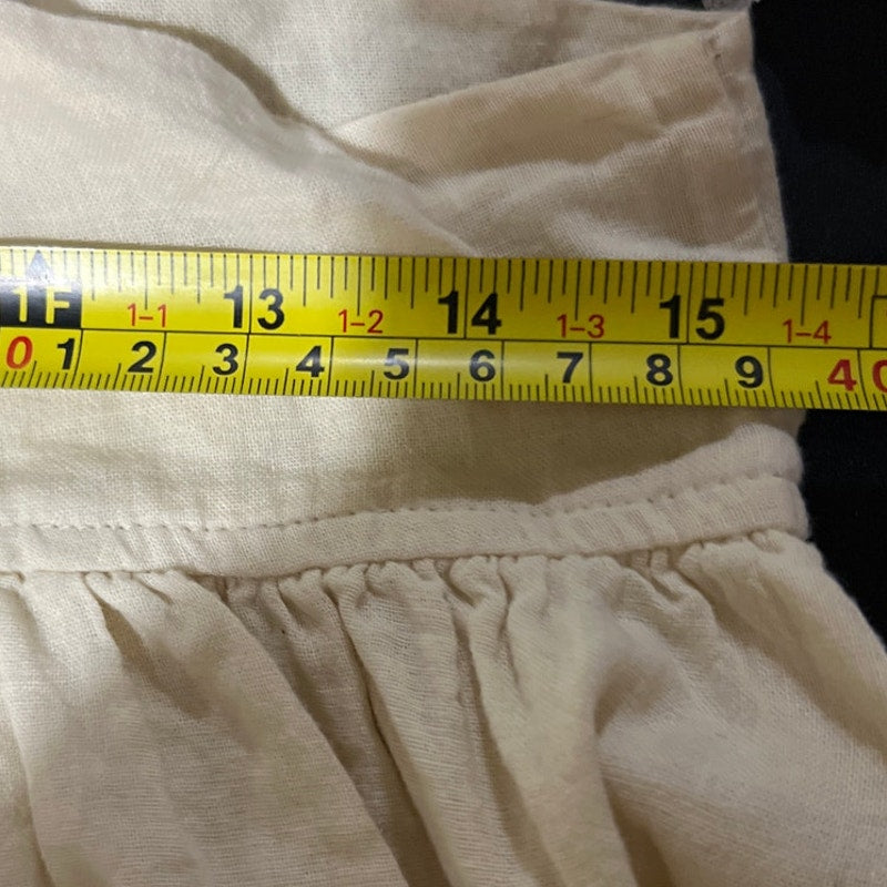 Ecote Prairie Tie-Strap Cami 100% Cotton Size S