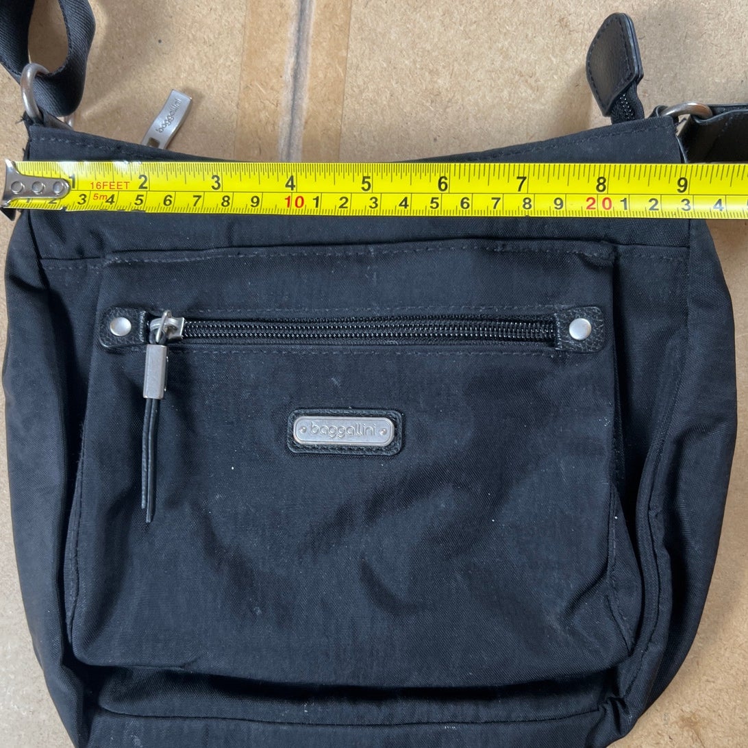 Baggallini Black Crossbody Uptown Bag