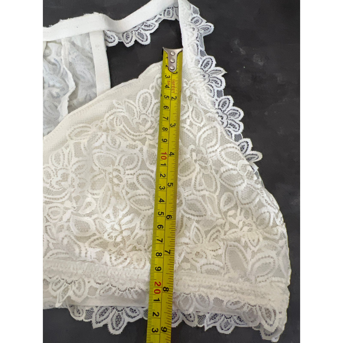 Aerie Lace Size XL Cream Bralette Adjustable T-back