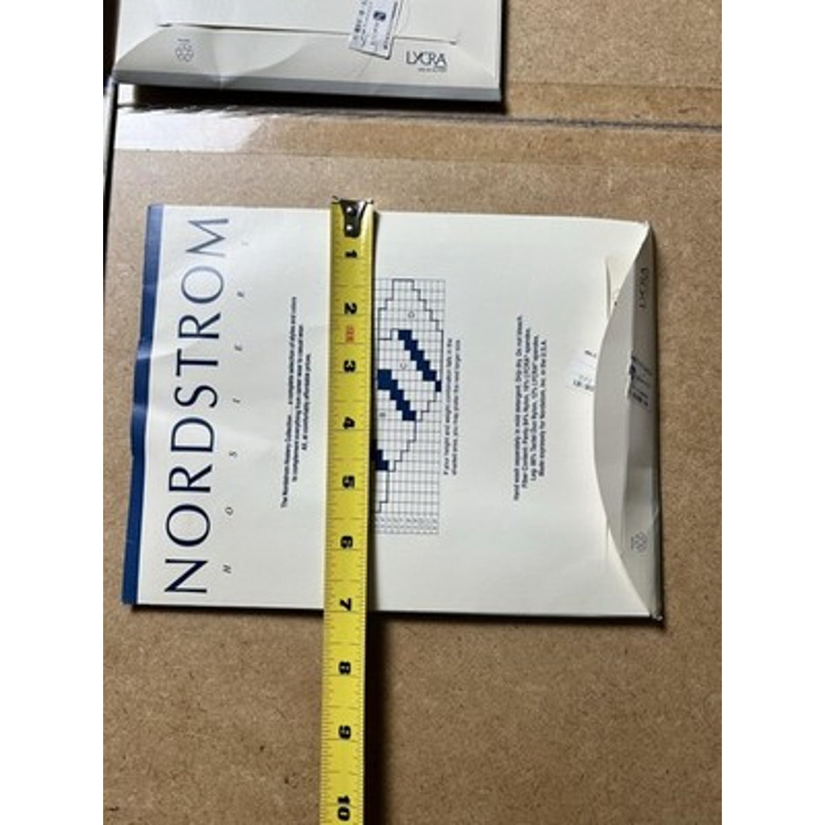 Nordstrom Pantyhose Womens B Multicolor Control Top Sheer Lycra Nylon 4 Pack